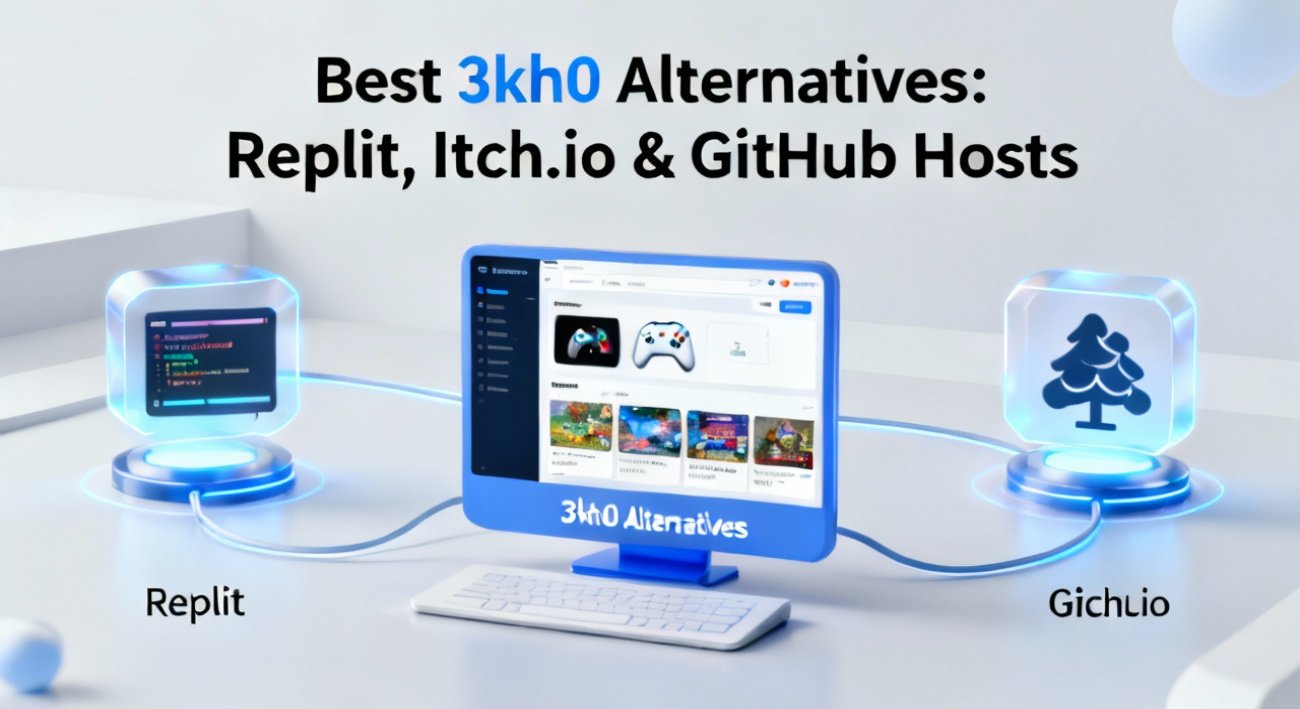 best 3kh0 alternatives replit, itch io and github